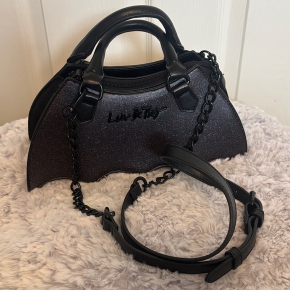 Luv Betsey Sparkle Bat Cross-body - Picture 2 of 6